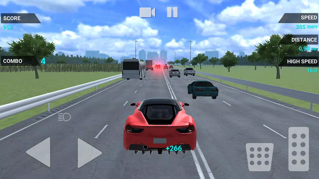 Traffic Racer Speeding Highway Zrzut ekranu 1