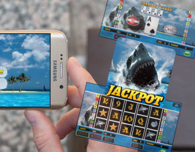 CASINO MEGA WIN: Wild Shark Slot Machine Captura de tela 1