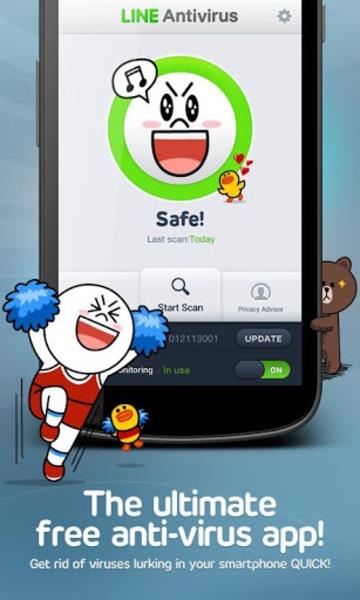 LINE Antivirus Скриншот 0