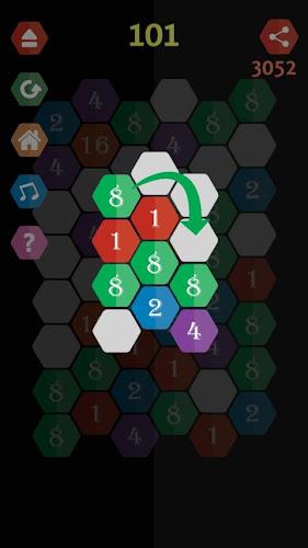 Connect Cells - Hexa Puzzle স্ক্রিনশট 3