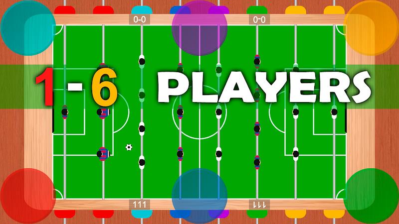 Foosball table soccer 1 2 3 4 스크린샷 0