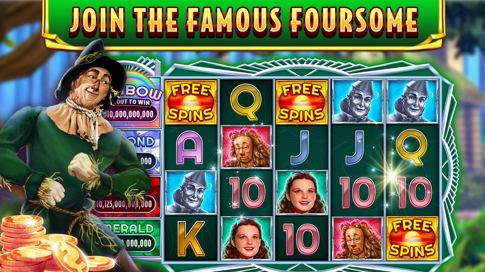 Wizard of Oz Slots Games Capture d'écran 1