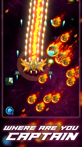 Galaxy Squad: Space Shooter Mod Ekran Görüntüsü 1