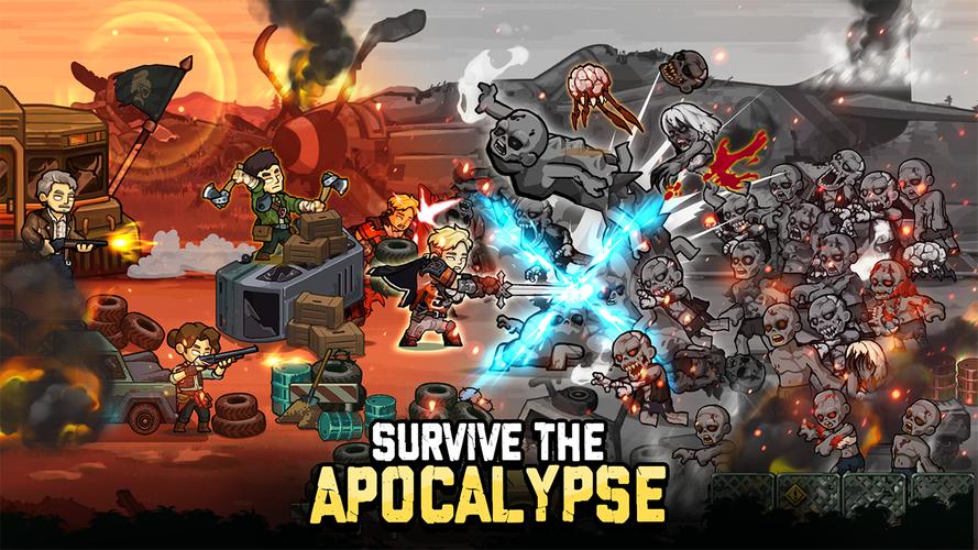 Zombie Warfare: The Death Path 스크린샷 1