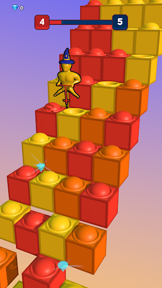 Pop It Run! 3D Mod 스크린샷 0