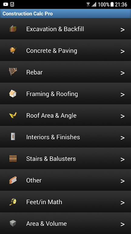 Construction Calc Pro Mod应用截图第0张