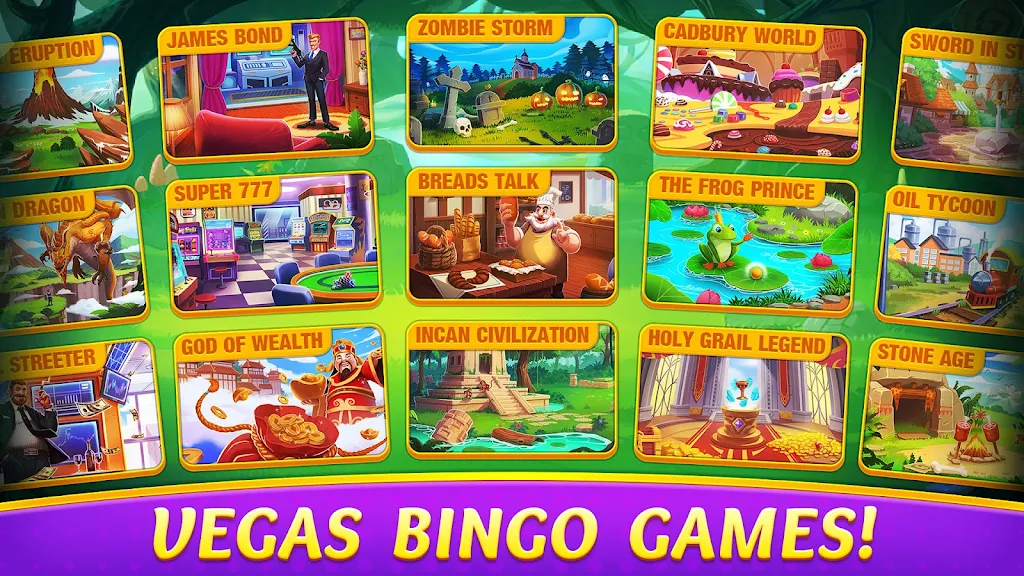 Bingo Alpha - Offline Games Ảnh chụp màn hình 0