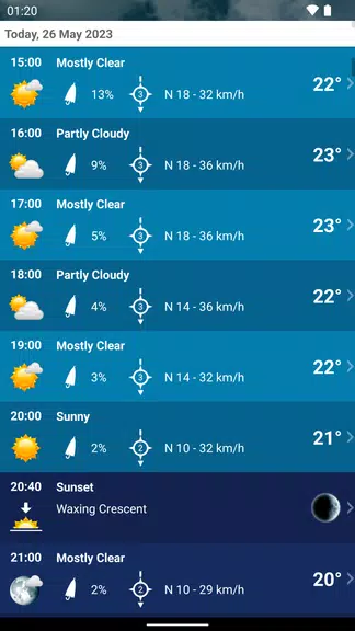 Weather XL Austria PRO Captura de tela 2
