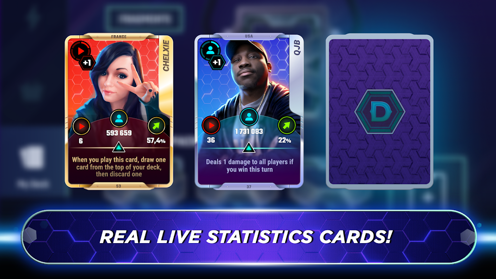 DHeroes: CCG (Trading Cards) 스크린샷 2