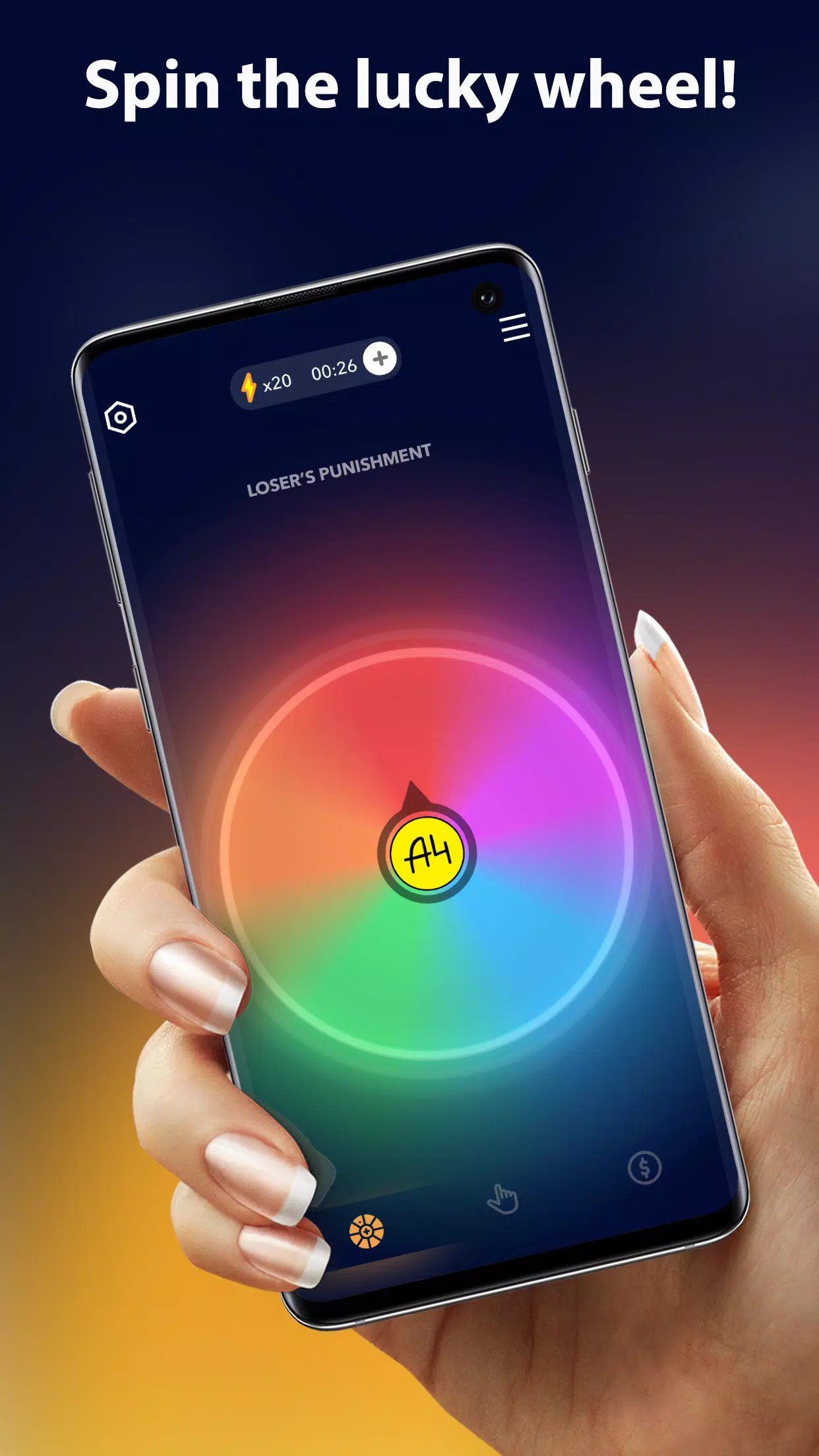 A4 Wheel of fortune Captura de tela 1