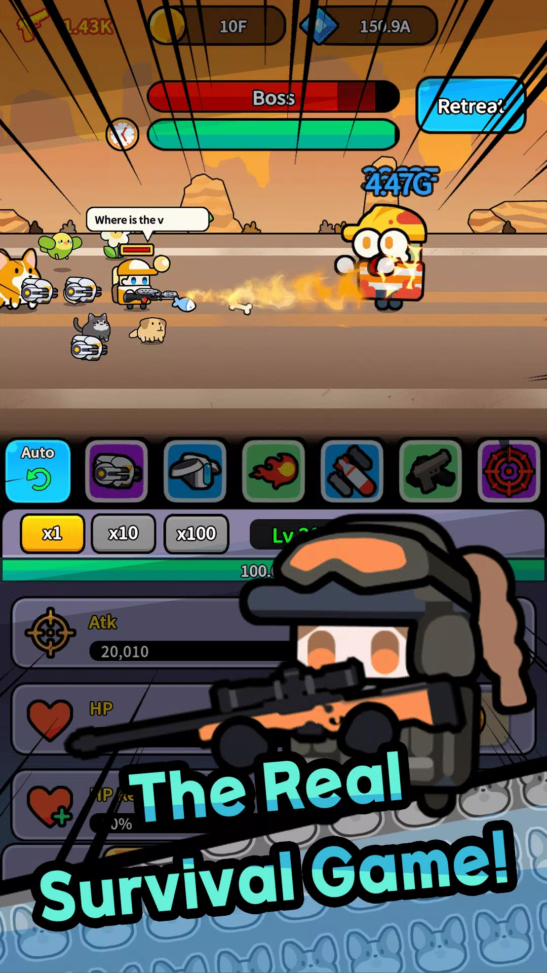 Legend Z Hunter : Idle RPG War应用截图第3张