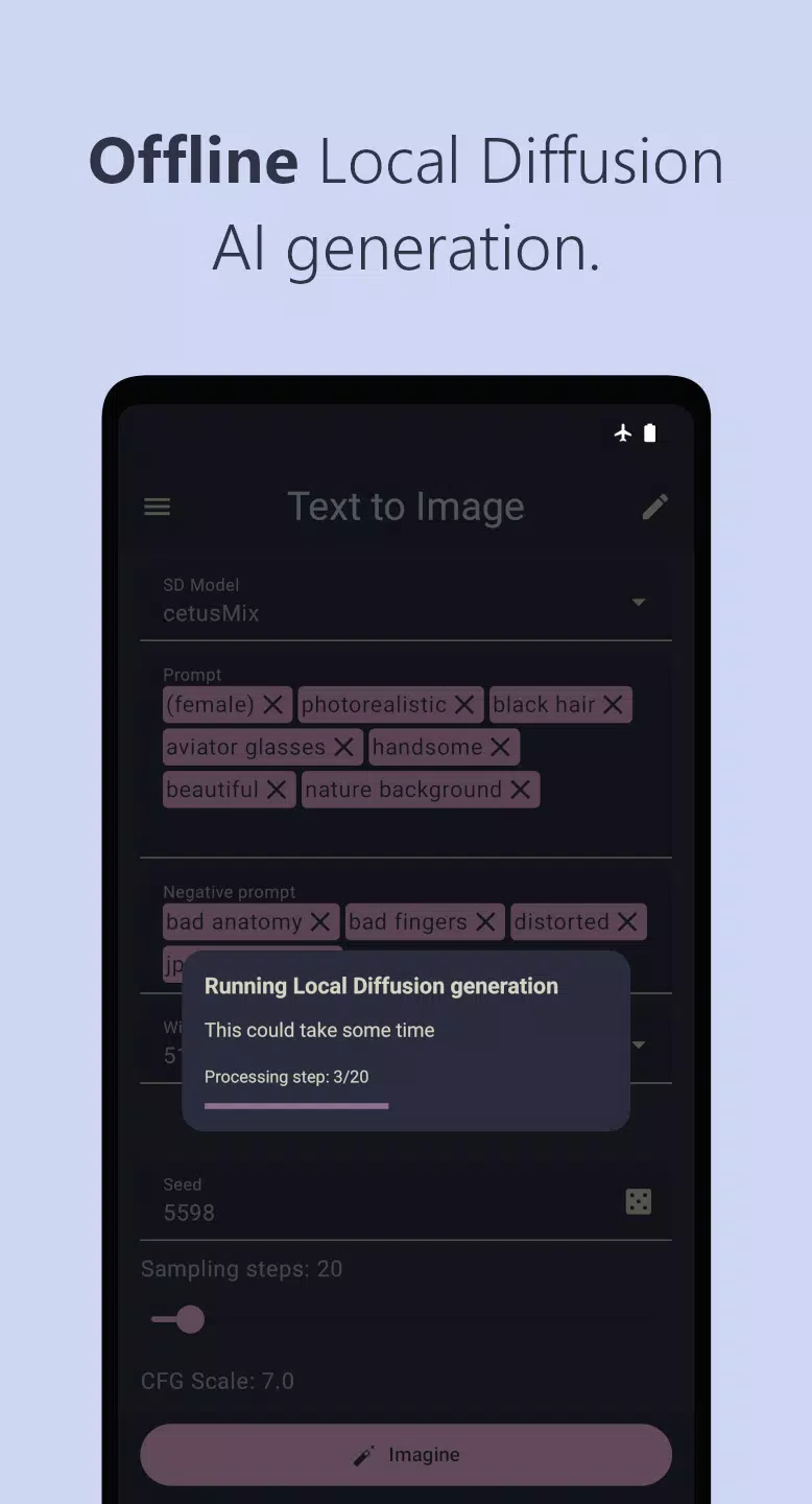 Stable Diffusion AI (SDAI) ภาพหน้าจอ 3