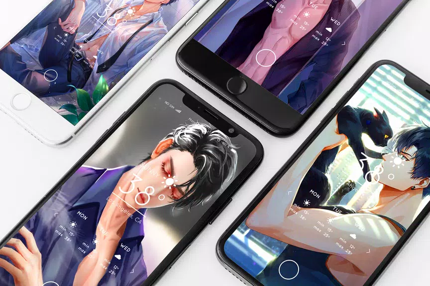 Anime Boy Wallpaper 4K Ảnh chụp màn hình 0