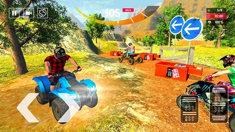 Atv Bike Game - Quad Bike Game Ảnh chụp màn hình 2