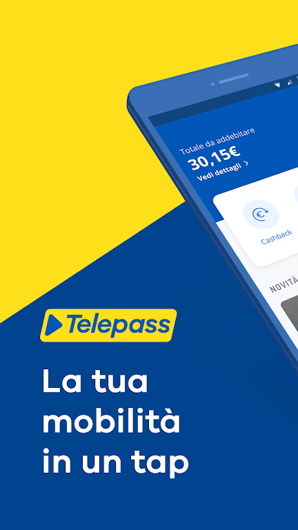 Telepass: pedaggi e parcheggi Ảnh chụp màn hình 0