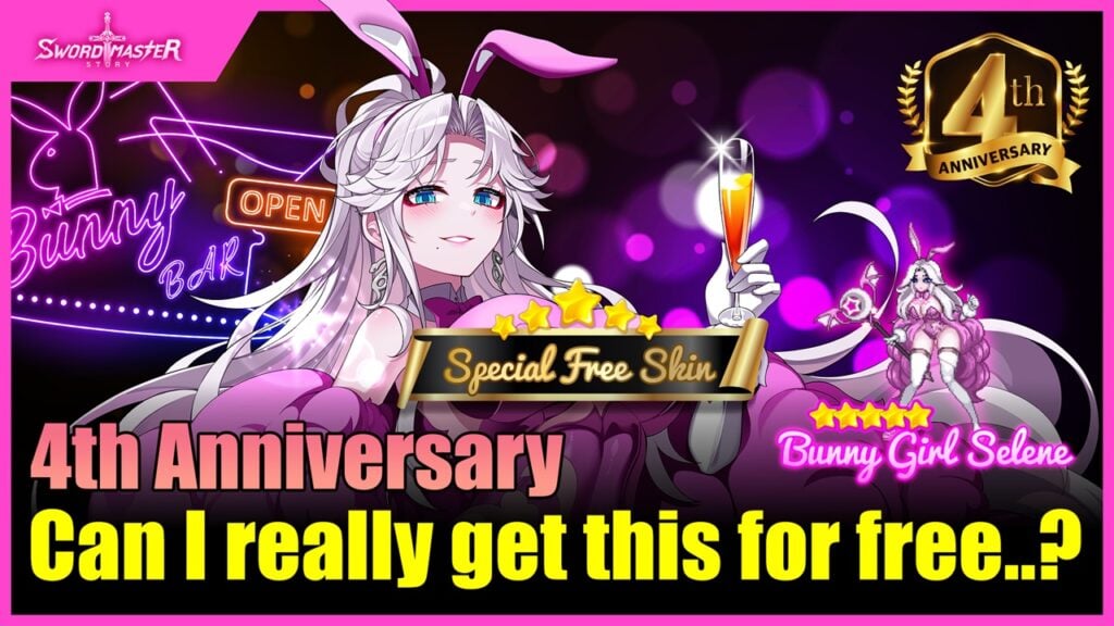 Fourth Anniversary Extravaganza à Sword Master Story