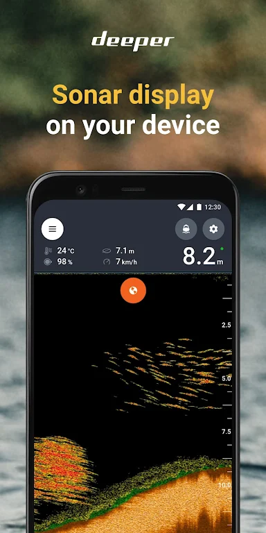 Fish Deeper - Fishing App ဖန်သားပြင်ဓာတ်ပုံ 2