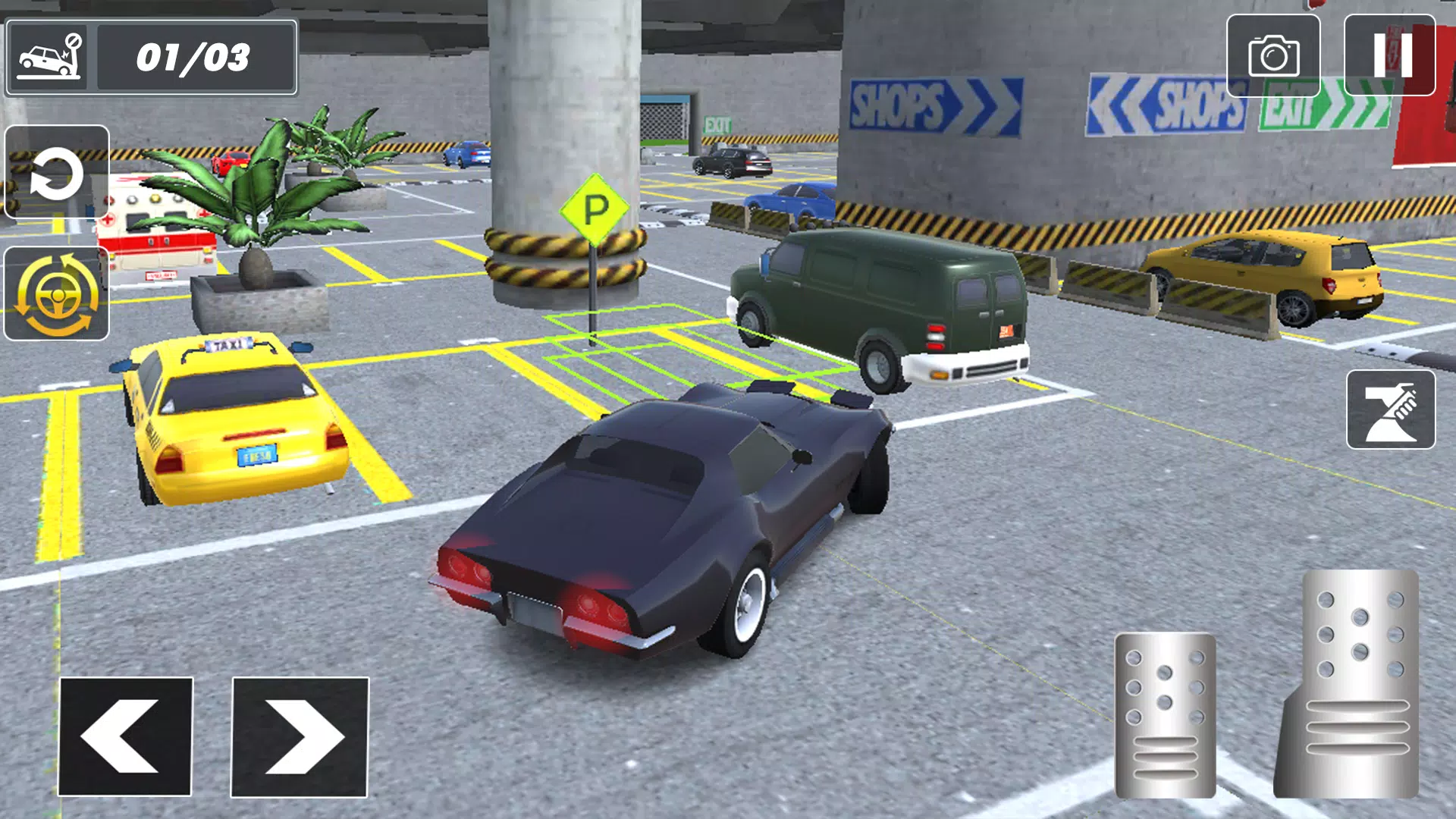 Car Parking 3D Simulation Game Capture d'écran 2