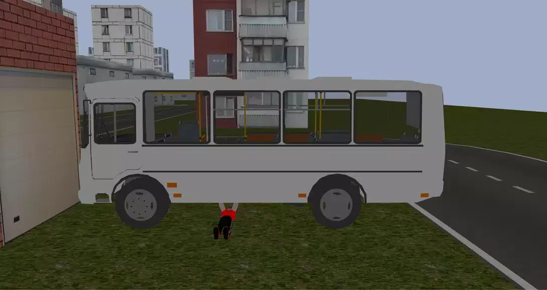 Russian Bus Simulator 3D Ekran Görüntüsü 1