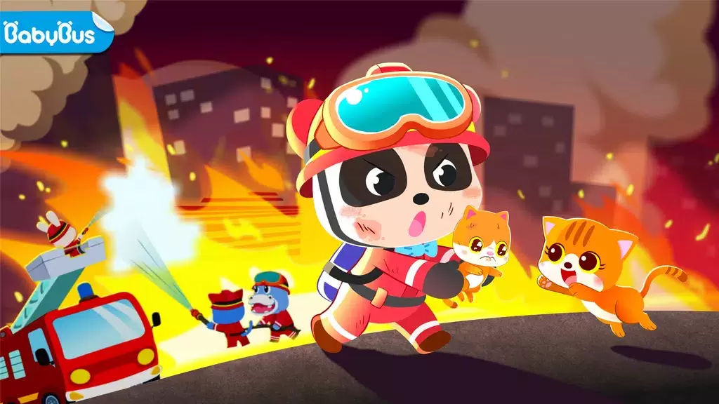 Baby Panda's Fire Safety Tangkapan skrin 0