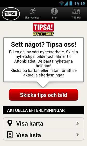 Aftonbladet Ảnh chụp màn hình 1