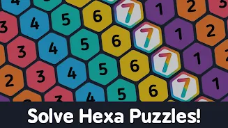 Make7 Hexa Puzzle Captura de tela 1