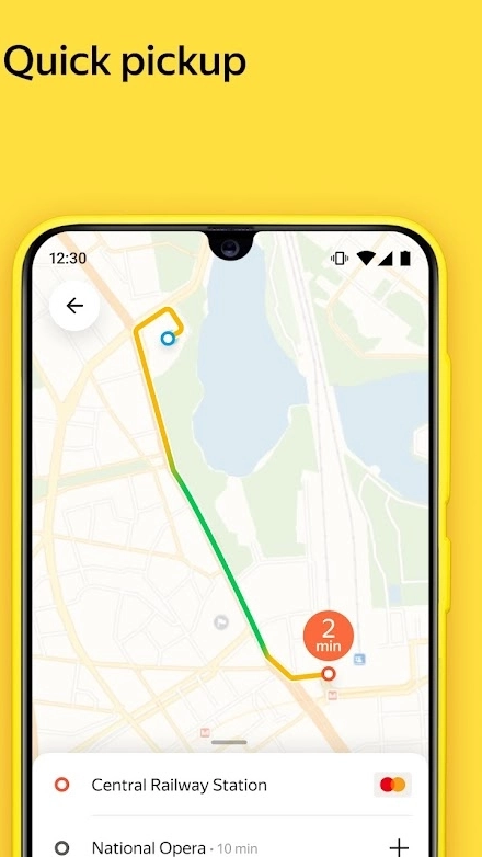 Yandex Go: taxi and delivery स्क्रीनशॉट 0