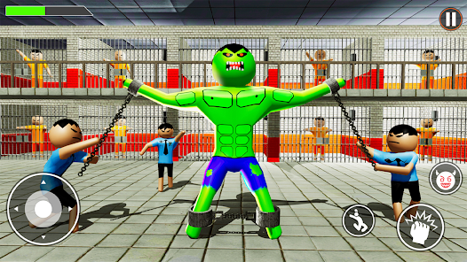 Incredible Monster: Superhero Prison Escape Games应用截图第2张