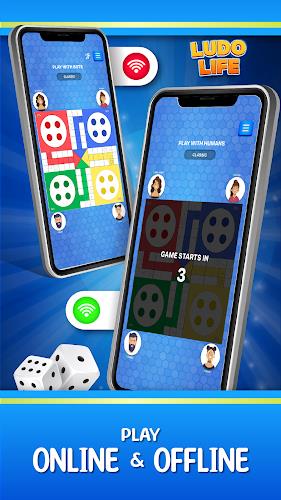 Ludo Life: Multiplayer Raja ภาพหน้าจอ 1