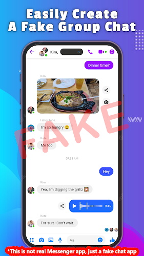 Fake Chat - Prank Message Ảnh chụp màn hình 0