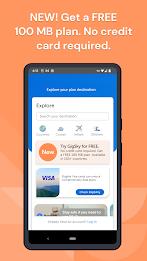 GigSky: Global eSim Data Plans Ekran Görüntüsü 0