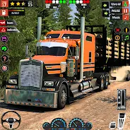 US Cargo Truck Simulator Game Schermafbeelding 0