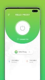 Hello Proxy - Stable VPN ภาพหน้าจอ 1