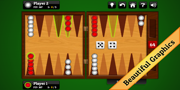 247 Backgammon स्क्रीनशॉट 1