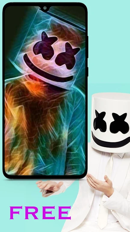 Marshmello Wallpaper Capture d'écran 1