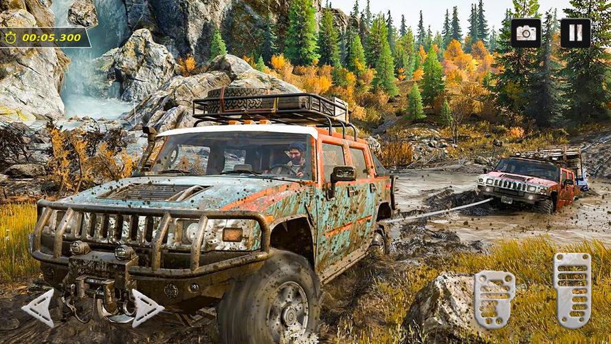 Mud Race Offroad Mudding Games Captura de tela 0