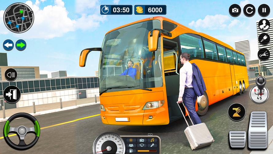 Bus Simulator Game: Coach Game Capture d'écran 1