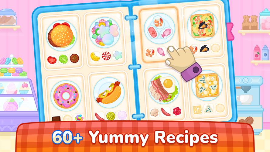 Kids Cooking Games 2 year olds Ảnh chụp màn hình 1