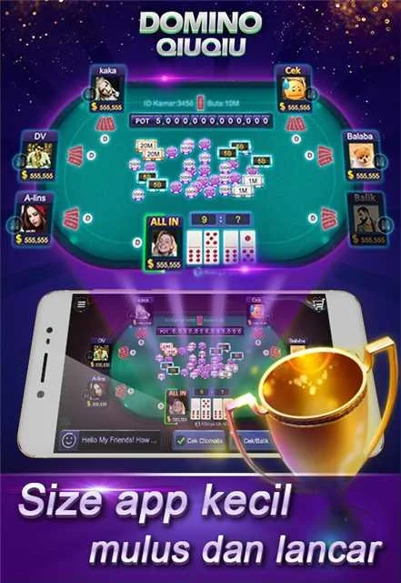 Schermata Domino qq gaple qiuqiu  remi poker domino99 1