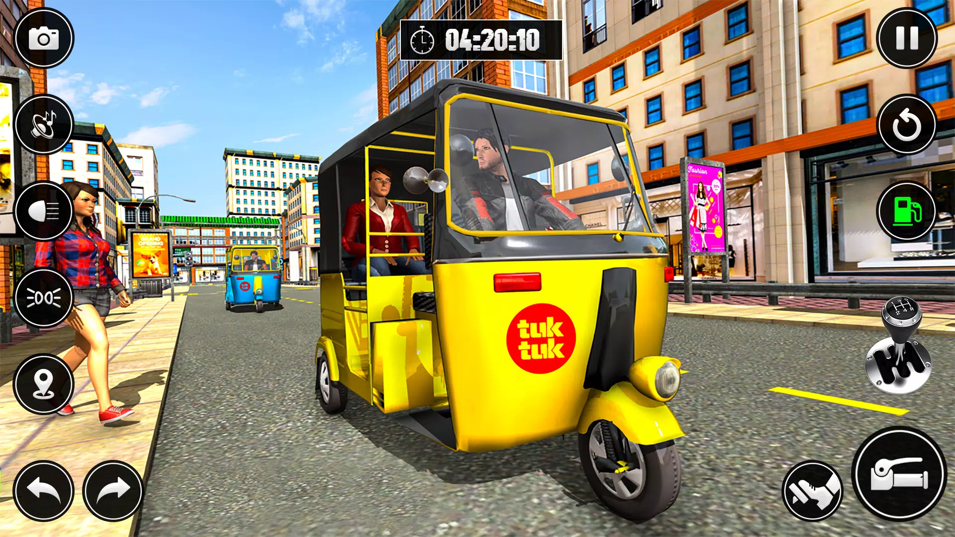 City Taxi Auto Rickshaw Game應用截圖第1張