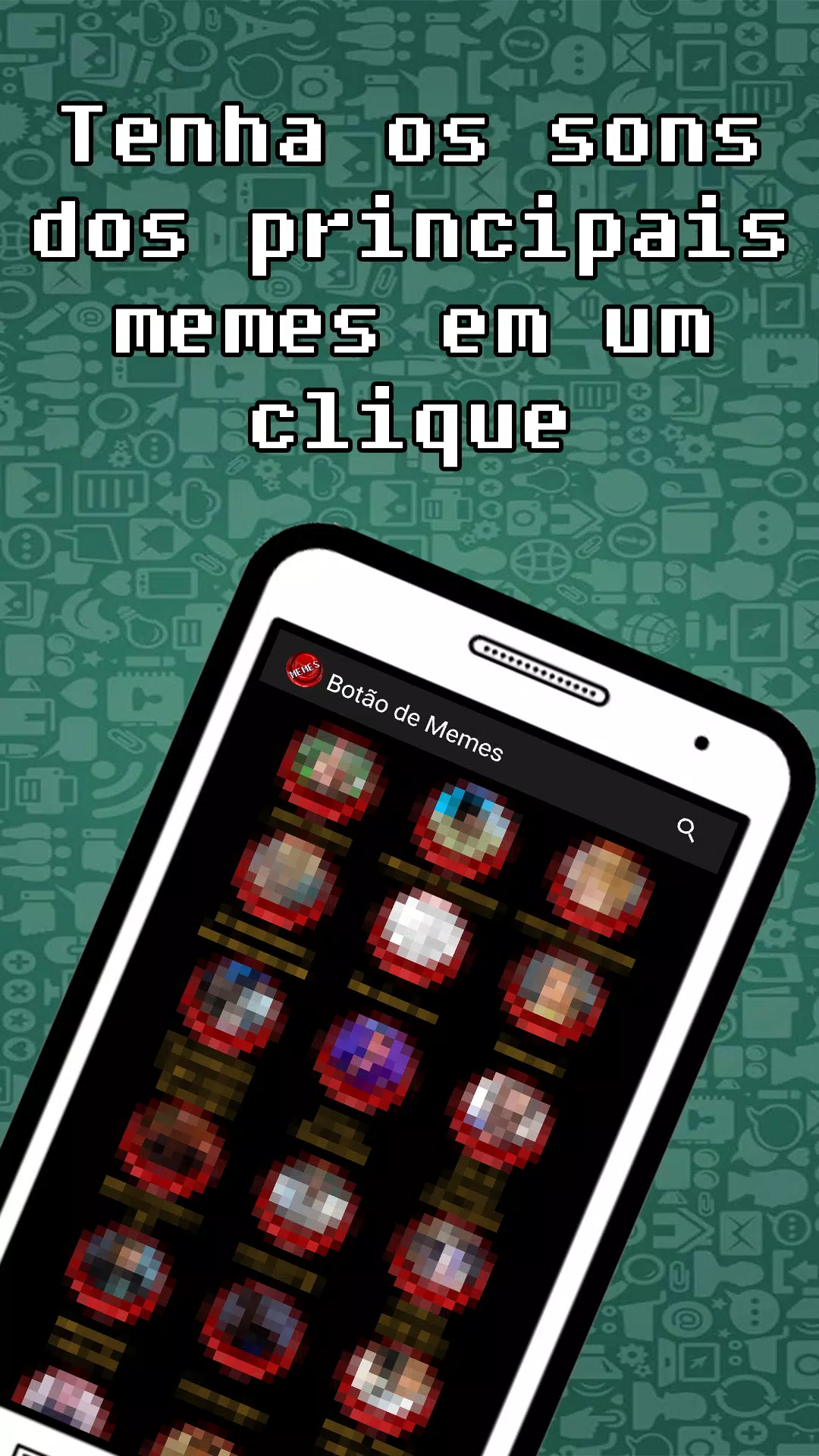Botão de Memes स्क्रीनशॉट 0