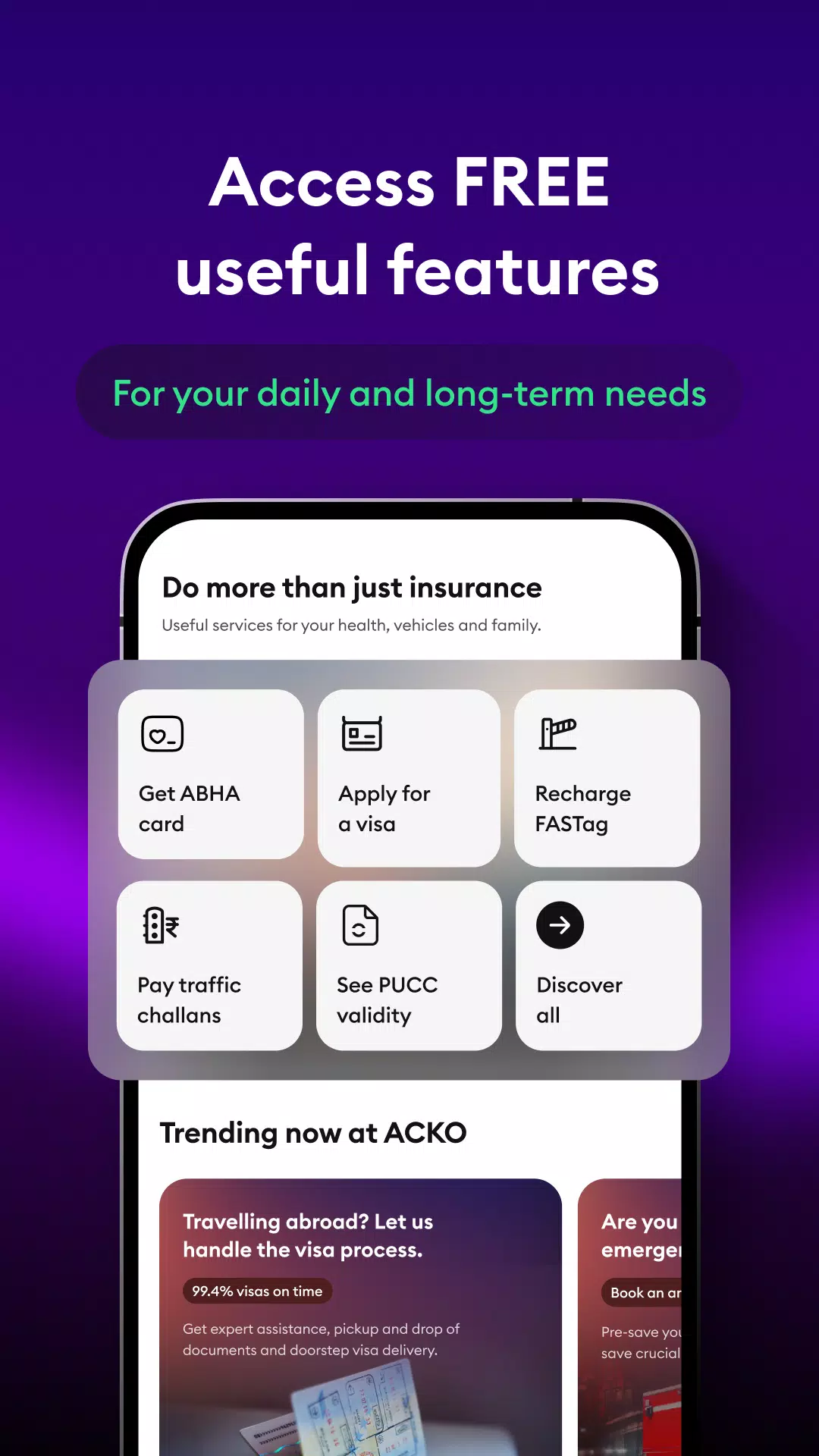 ACKO Insurance স্ক্রিনশট 2