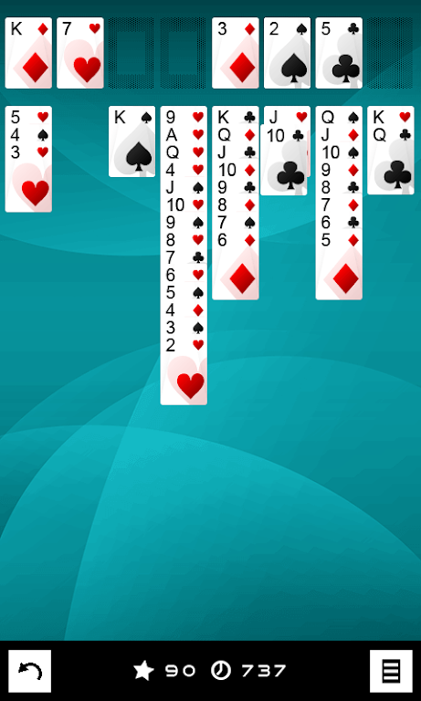 3 in 1 Solitaire - Triple Cards ဖန်သားပြင်ဓာတ်ပုံ 1