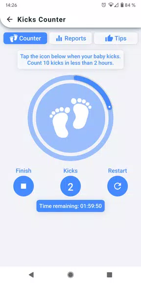 Kick Counter - Track your baby スクリーンショット 0