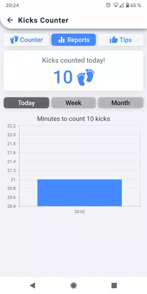 Kick Counter - Track your baby スクリーンショット 1