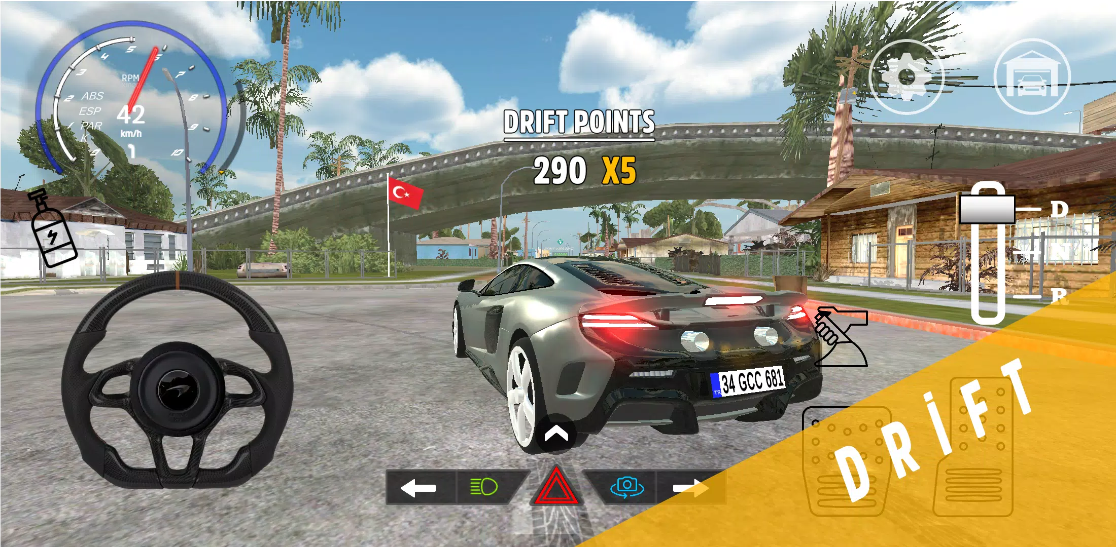 Albea Drift & Park Simulator Tangkapan skrin 3