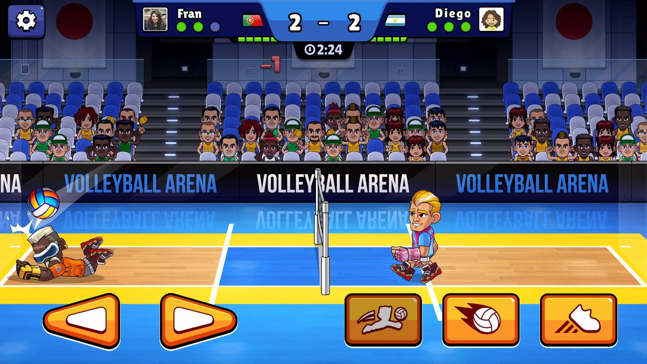 Volleyball Arena Скриншот 0