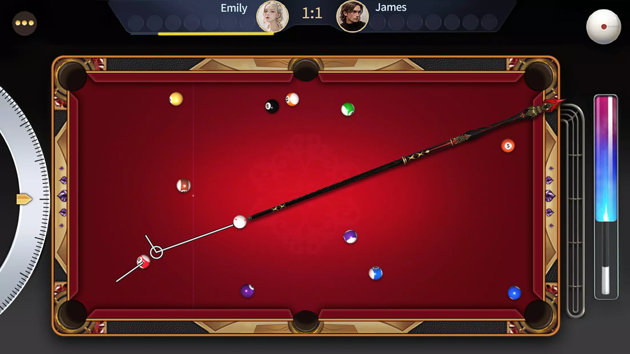 Billiards 8-Ball Pool Master 8 스크린샷 1