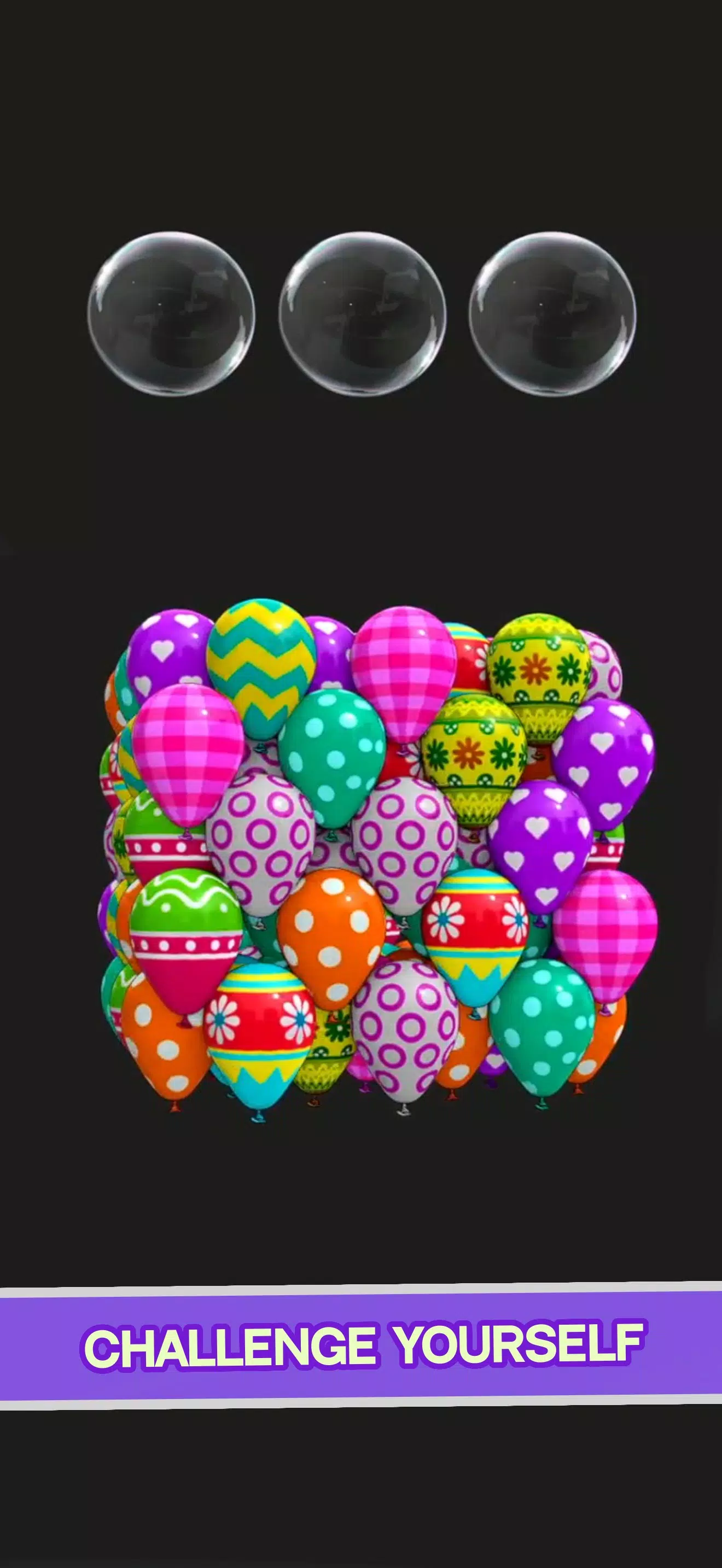 Match Balloons 3D Скриншот 0