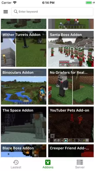 Addons for MCPE - Mods Packs Zrzut ekranu 1